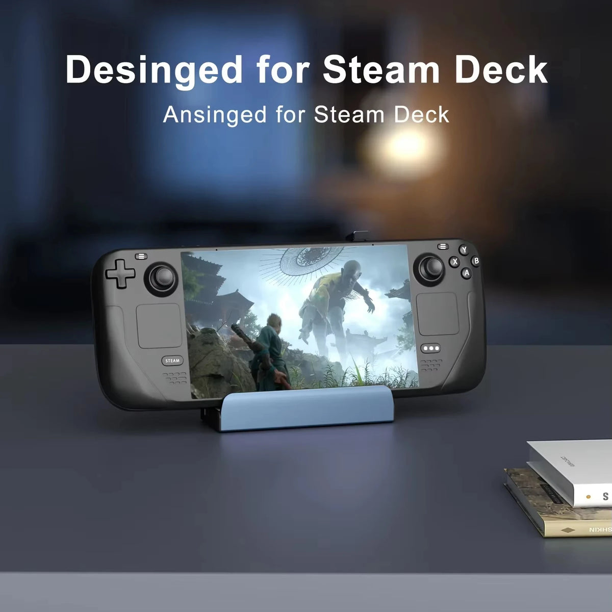6-in-1 Steam Deck Dock – 4K HDMI, USB & PD 100W Charging USB-C Docking Station PRIMED