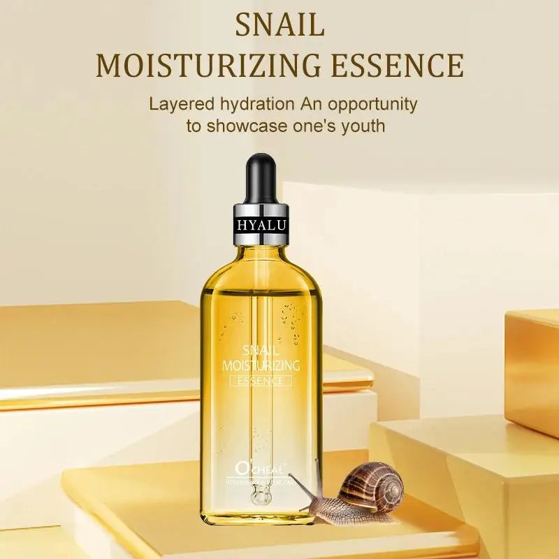 Snail Mucin & Hyaluronic Acid Serum – Hydrating Face Essence