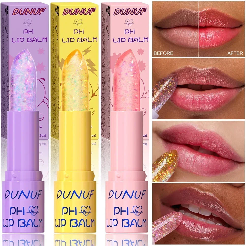 PH Lip Balm Crystal Jelly Flower Lip Stain & Moisturizer