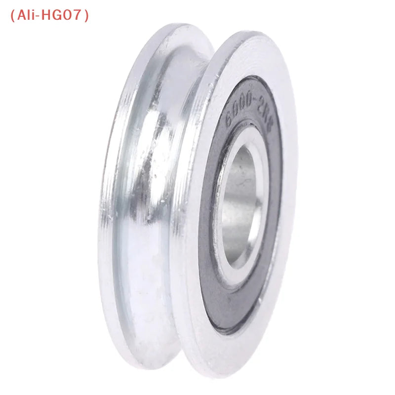 U-Groove Bearing Pulley 10×30×8mm Stainless Steel Guide Wheel