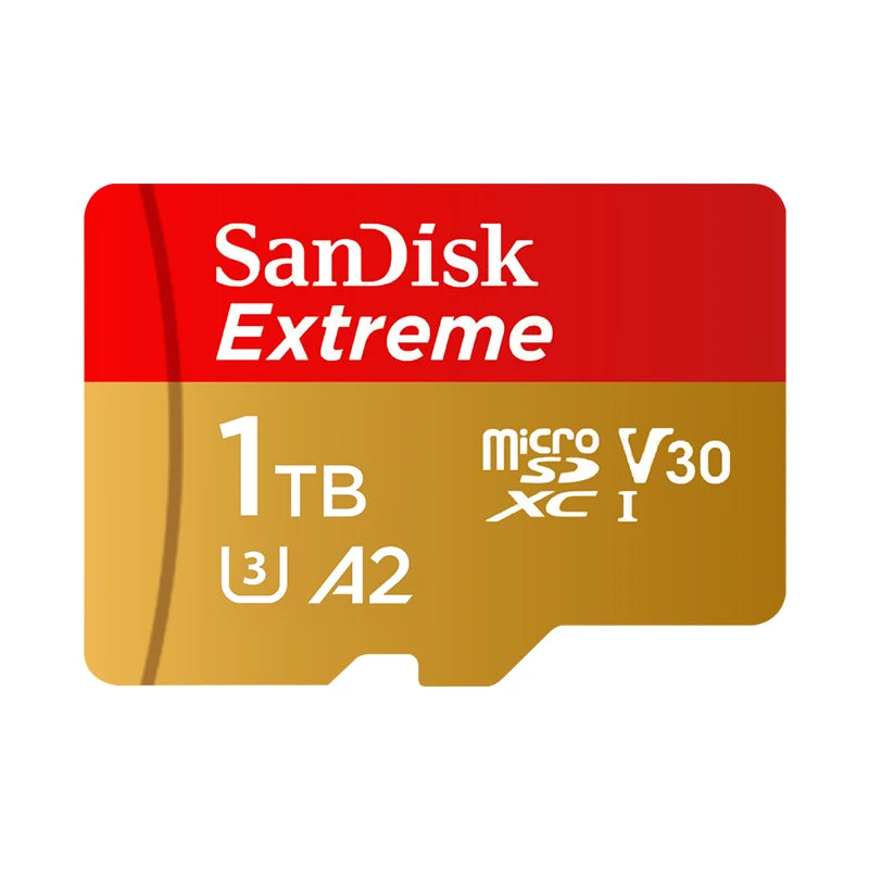 SanDisk Micro SD Card 32GB–1TB | Up to 190MB/s A2 U3 V30