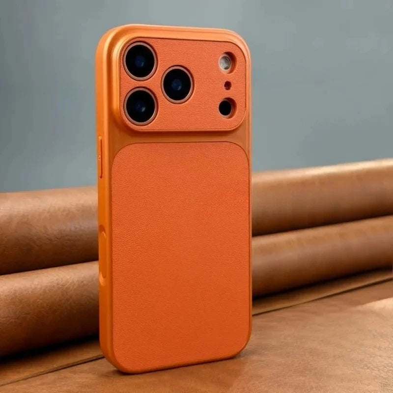 Luxury Leather Retro iPhone Case 11–17 Pro Max | Gusakov Leather iPhone Case PRIMED