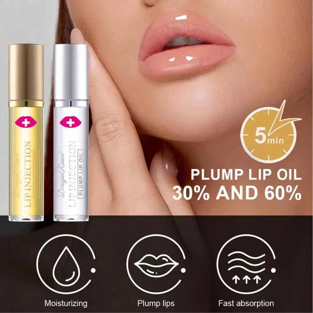 Dragon Ranee Lip Plumper Oil – Hydrating Volumizing Gloss Lip Plumper Oil PRIMED