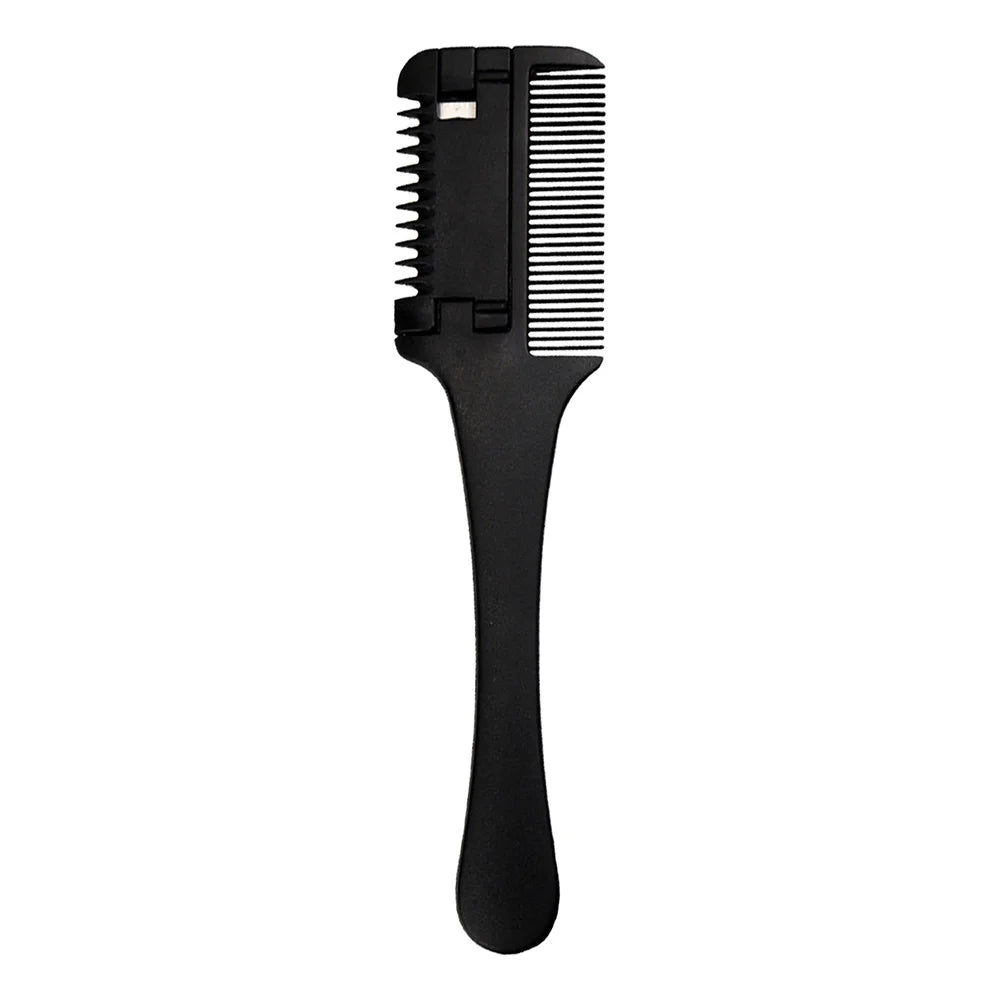 Hair Cutting Razor Comb & Thinning Scissors – DIY Barber Set Hair Cutting Set PRIMED