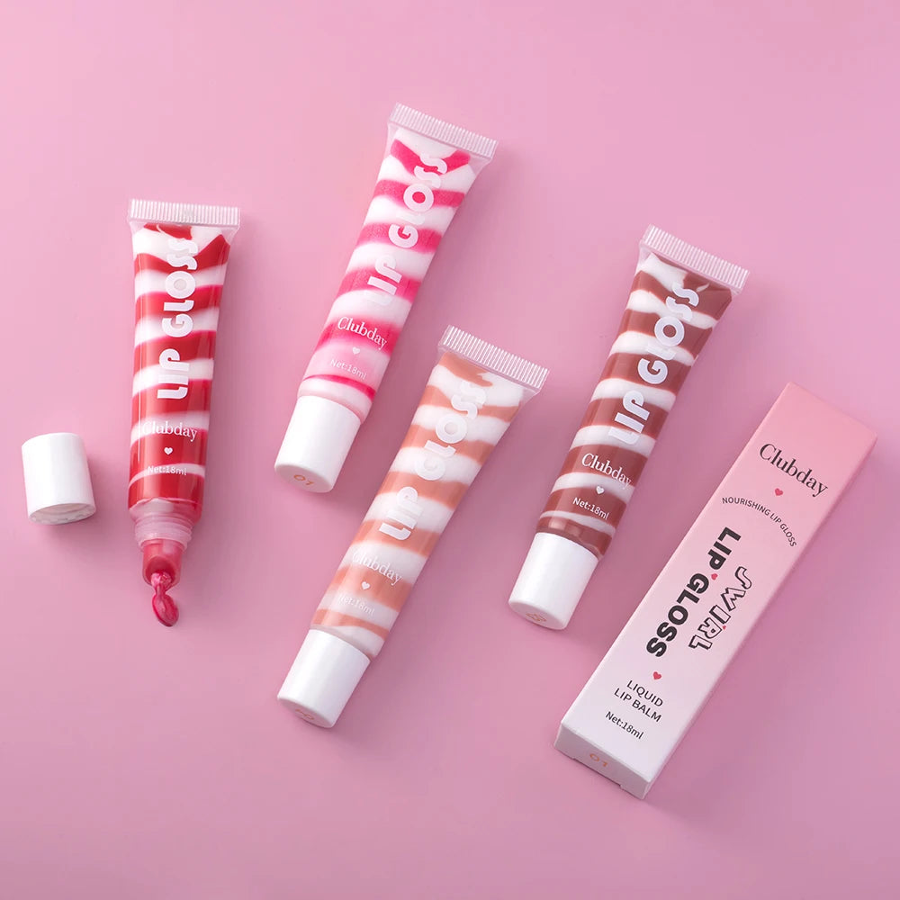 Mirror Lip Glaze Jelly Gloss 4 Colors – Hydrating, 18ML Lip Gloss PRIMED