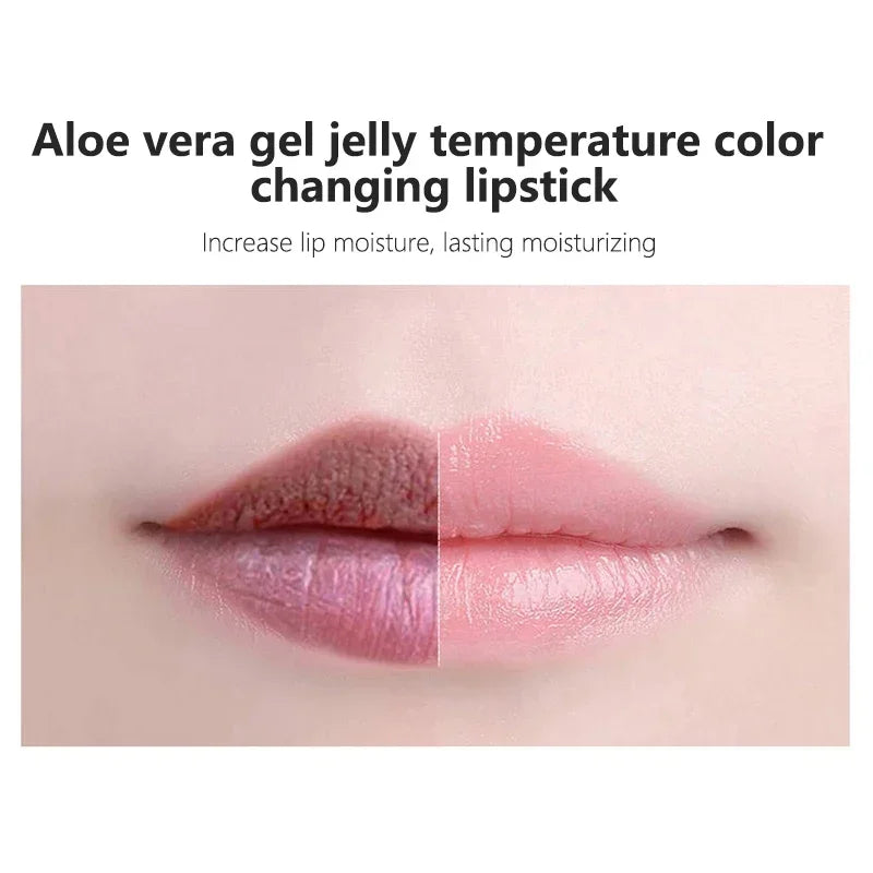 Aloe Vera Color Changing Lip Balm – PH Reactive Moisturizing Gloss Color Changing Lip Balm PRIMED