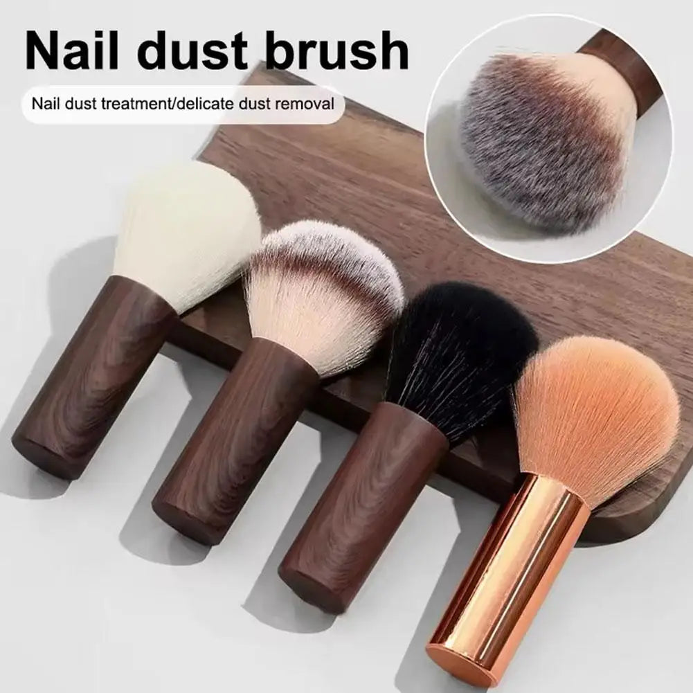 Kabuki Powder Brush – Face Blush, Contour & Nail Dust Tool