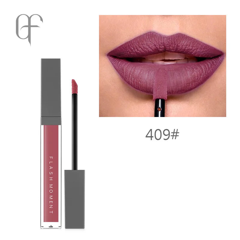 Pudaier 16 Colors Matte Liquid Lipstick – Waterproof Lip Gloss