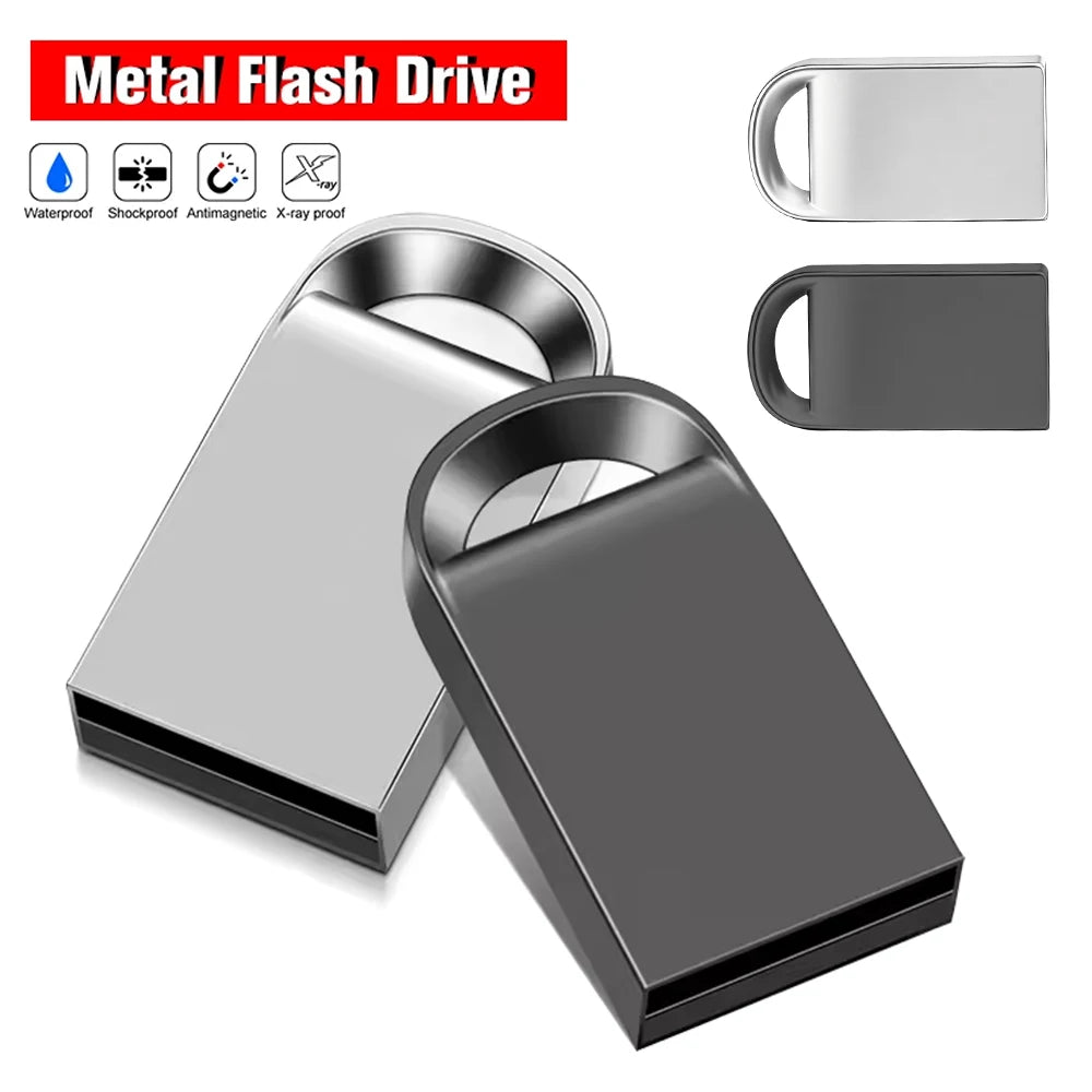 Super Mini Metal USB Flash Drive 2.0 – 4GB to 128GB USB Flash Drive PRIMED