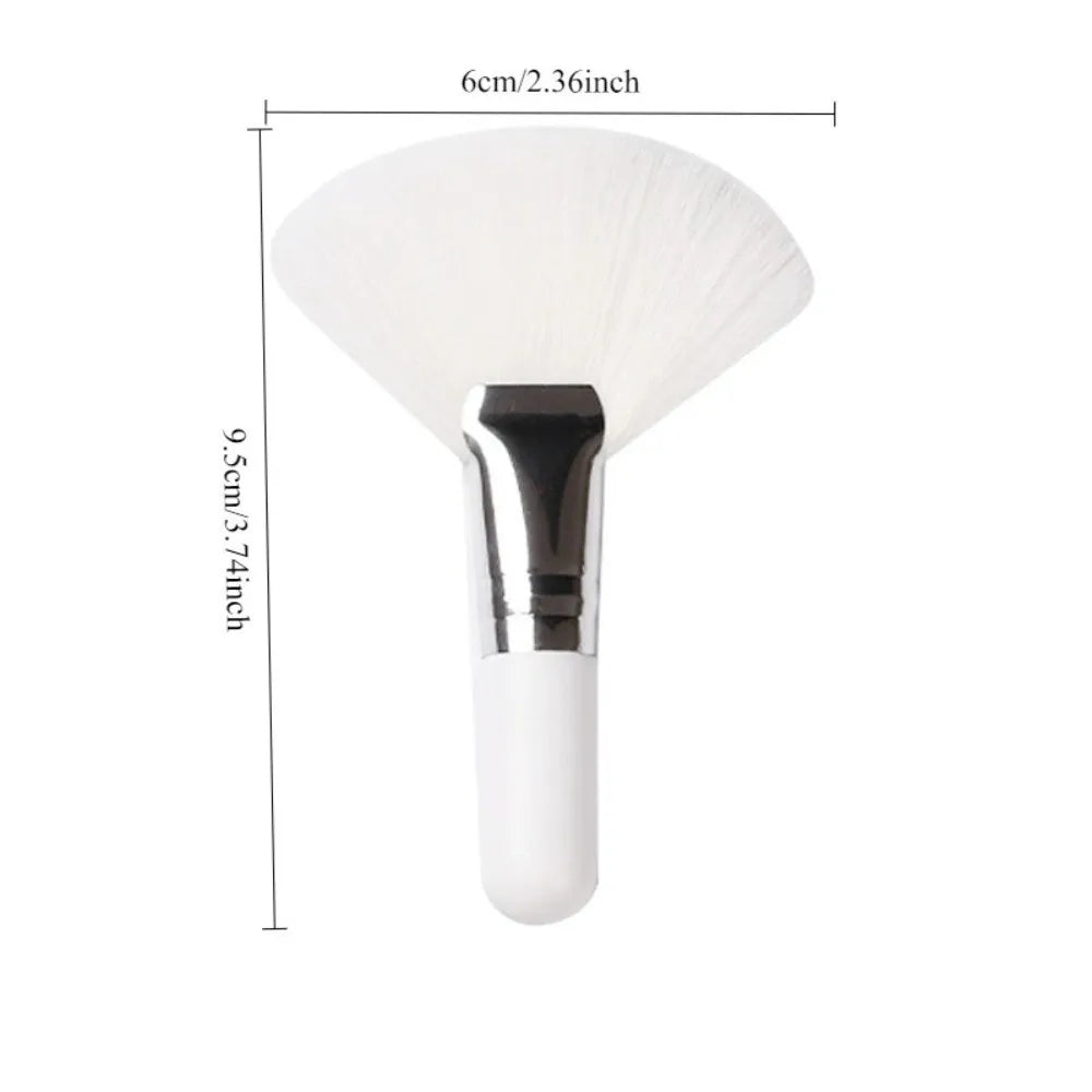 Mini Fluffy Scalloped Face Powder & Foundation Makeup Brush
