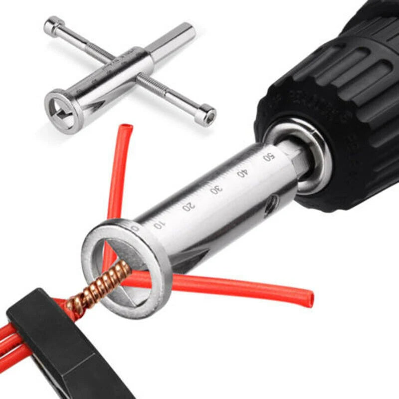 Wire Twisting & Stripping Tool – Drill Bit Adapter for Wiring