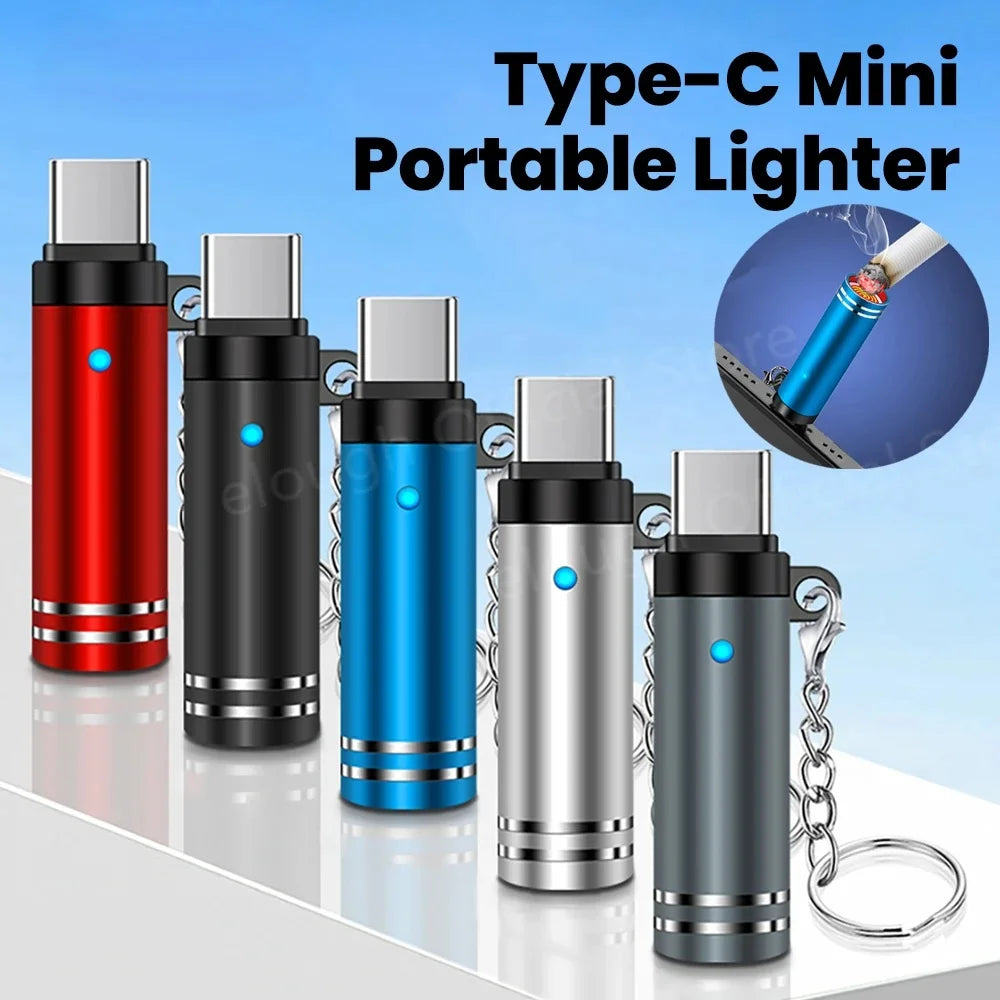 Mini USB-C Electric Arc Lighter for iPhone 15 16 17 USB-C Arc Lighter PRIMED