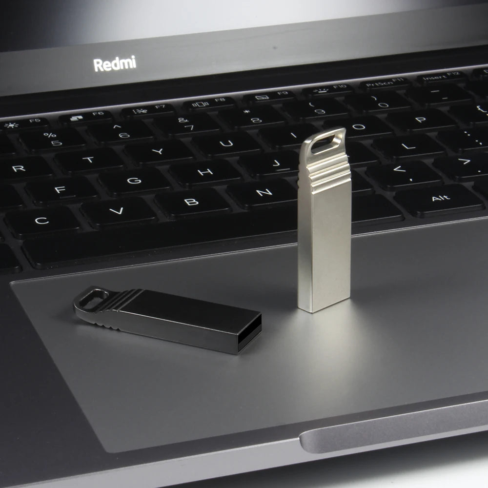 JASTER Mini Metal USB Flash Drive 128GB | Custom Logo Pen Drive USB Flash Drive PRIMED