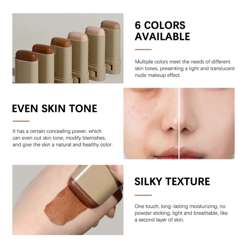 Full Coverage Cream Concealer Palette – Waterproof, 6 Shades