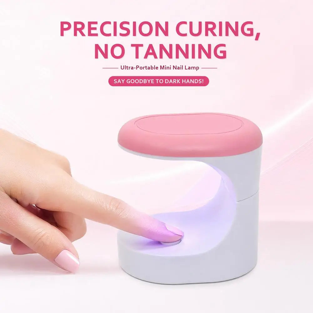 Mini UV LED Nail Lamp – Portable USB Gel Polish Dryer