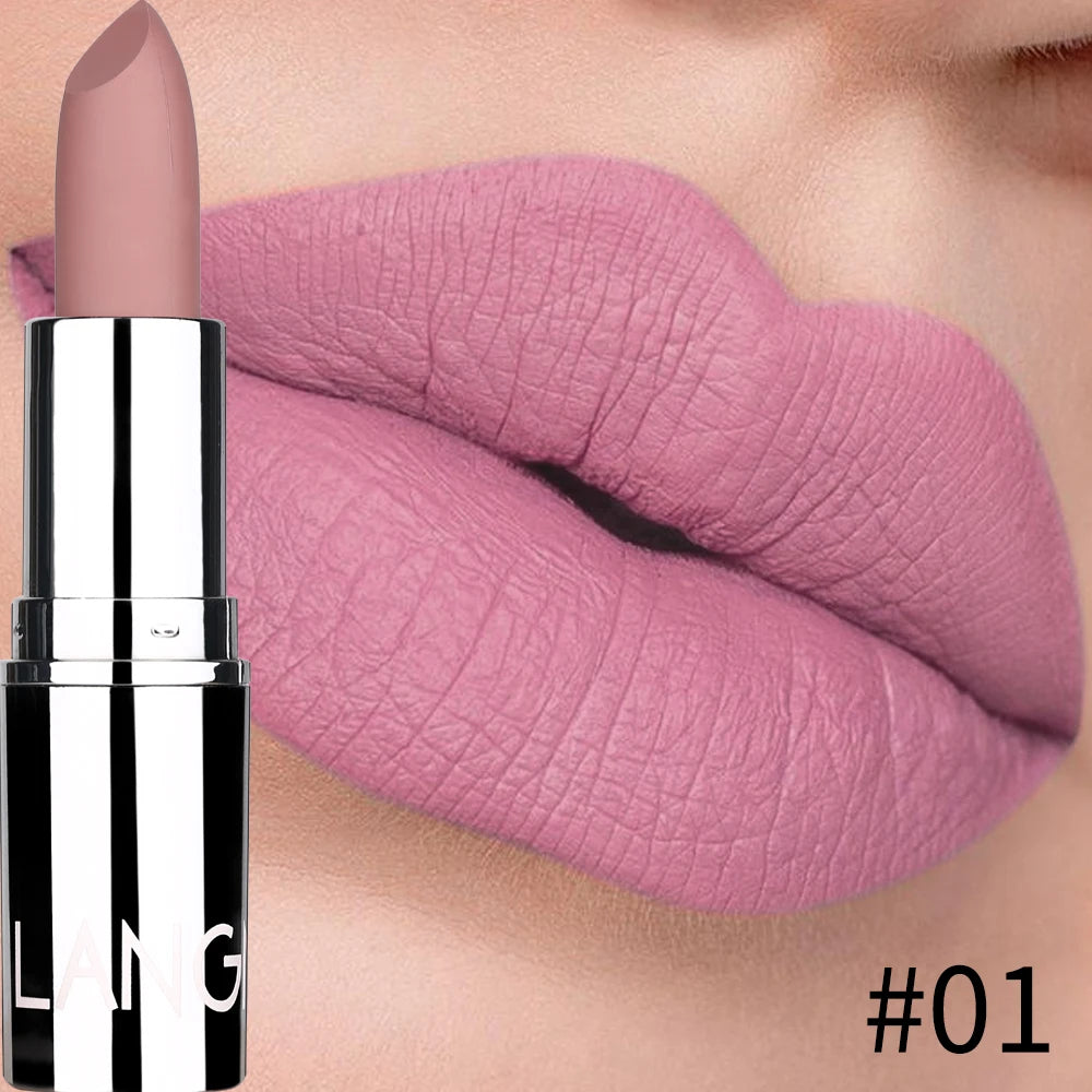 Velvet Matte Lipstick 8 Colors | Non-Stick, Long-Lasting