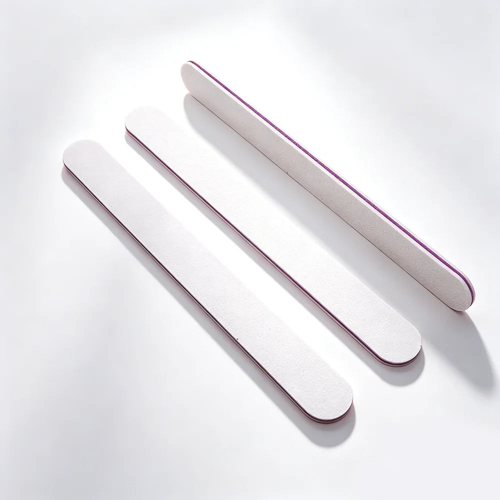 Washable Double-Sided Nail Files 1/3/5 Pack – Buffer & Manicure Nail File Buffer PRIMED 3pcs