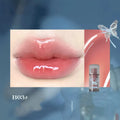 FLORTTE Butterfly Mirror Lip Gloss – Jelly Tint & Glaze Lip Gloss PRIMED B03