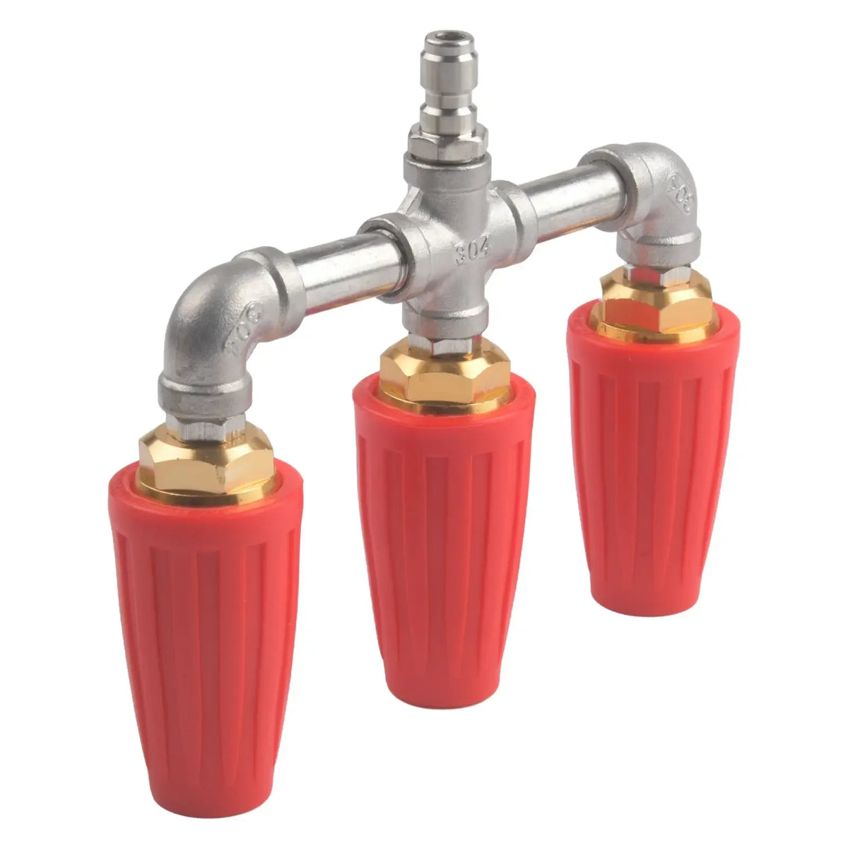 1/4 Inch Stainless Steel Turbo Rotating Nozzle | Quick Connect