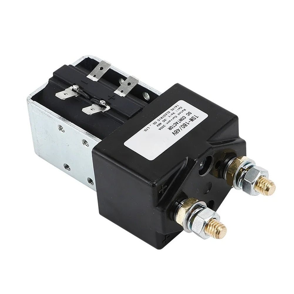 TSW-180 DC Contactor Relay 24V–72V 200A | Forklift & Solar