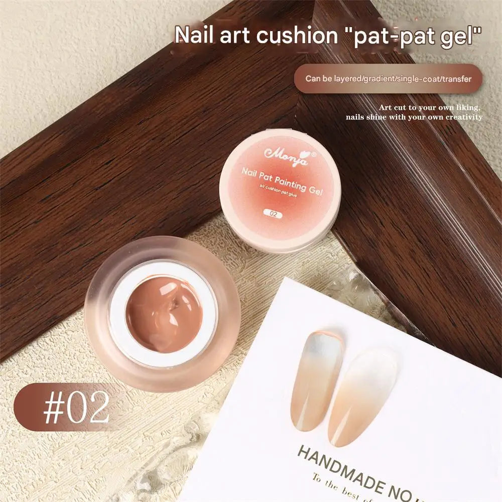 5g Air Cushion Patting Gel – Gradient Ombre UV/LED Nail Art Nail Art Gel PRIMED 02