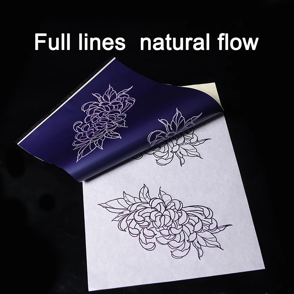 Tattoo Transfer Paper – Thermal Stencil Sheets for Printers
