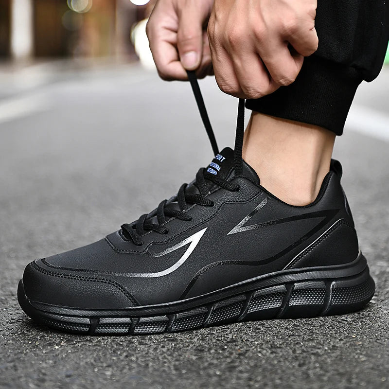LETCOMFIT Men's Waterproof Sneakers | Non-Slip Walking Shoes Men's Sneakers PRIMED