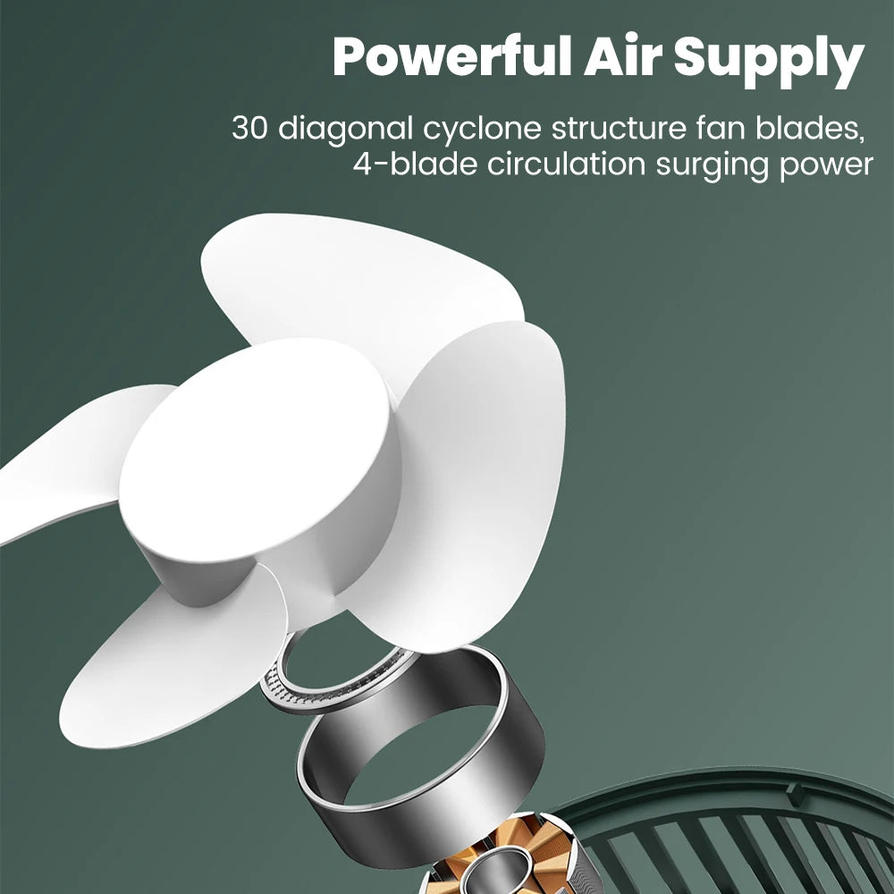 USB Mini Portable Desktop Fan – USB & Power Bank Compatible USB Desktop Fan PRIMED