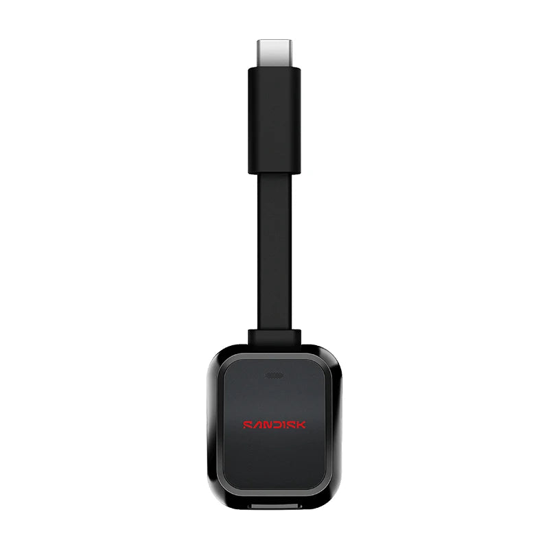 SanDisk QuickFlow USB 3.2 Type-C microSD Card Reader 250MB/s Memory Card Reader PRIMED Reader B751