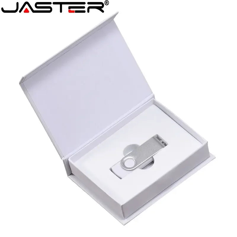 JASTER USB Flash Drive 8GB–128GB | Rotatable Memory Stick USB Flash Drive PRIMED