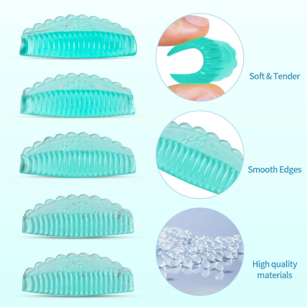 Silicone Lash Lift Rods 4 Sizes – Reusable Perm Curler Pads