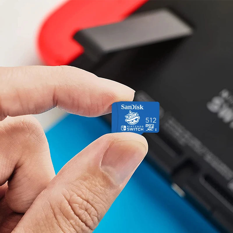 SanDisk microSDXC Card for Nintendo Switch 128–512GB U3 MicroSD Memory Card PRIMED
