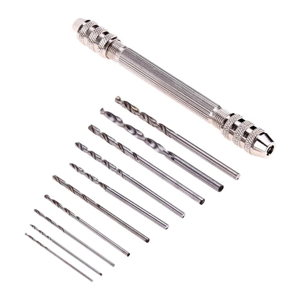 Mini Hand Drill 0.3–3.2mm | PCB, Jewelry & Craft Drill Tool