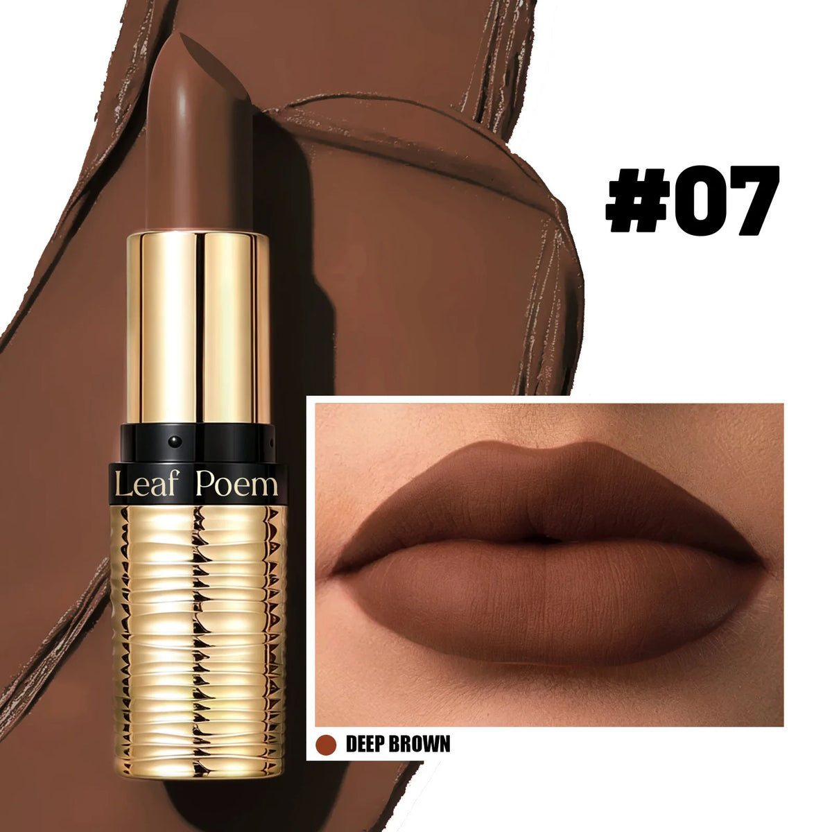 ZYXUAQIR Nude Matte Lipstick – Waterproof Velvet Finish
