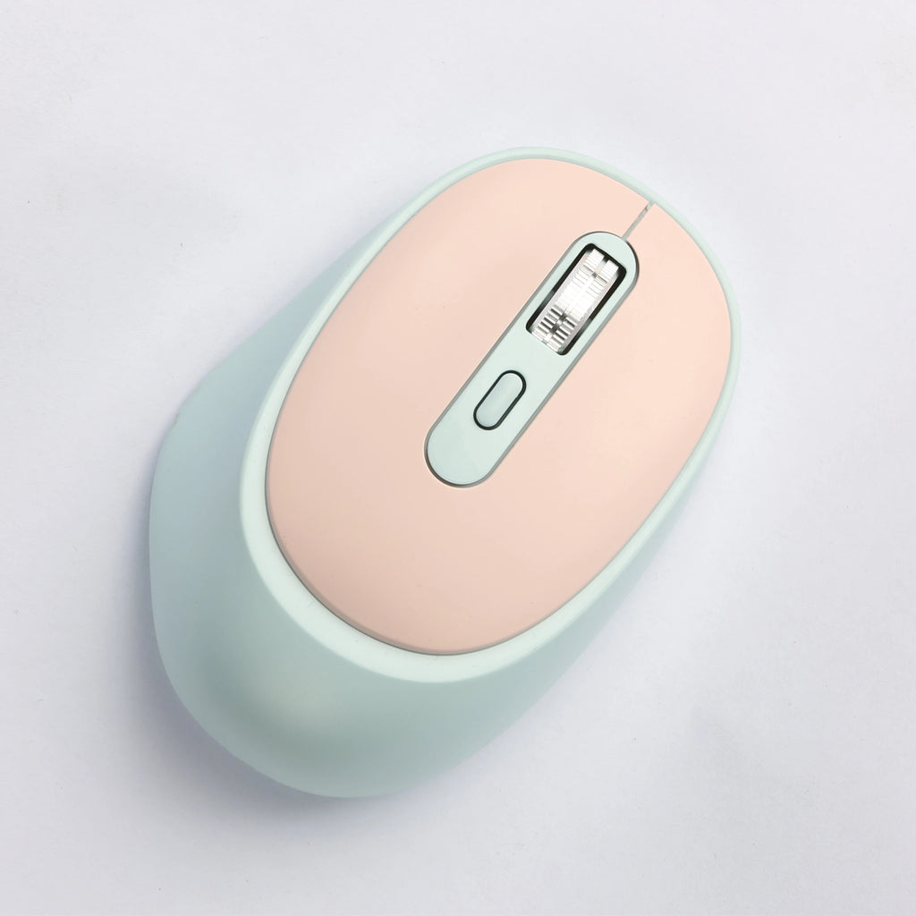 2.4G Wireless Optical Mouse – 3 DPI Levels, PC & Mac Wireless Mouse PRIMED Pink