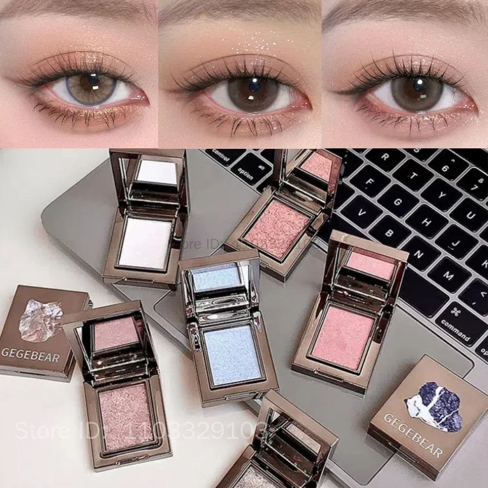 Diamond Glitter Eyeshadow & Highlighter Palette – Waterproof Glitter Eyeshadow Palette PRIMED