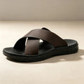 LETCOMFIT X-Strap EVA Clogs – Slip-On Sandals Men & Women Slip-On Clogs PRIMED Brown 38