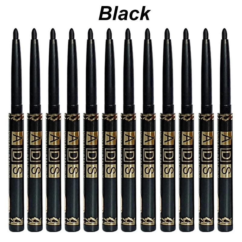 Waterproof Twist Eyeliner Pencil – Black & Brown | 1/5/12 Pack