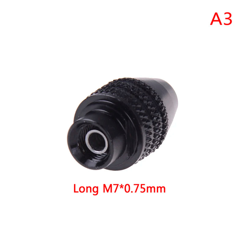 M7/M8 Keyless Mini Drill Chuck Adapter 0.3–3.2mm Rotary Tool
