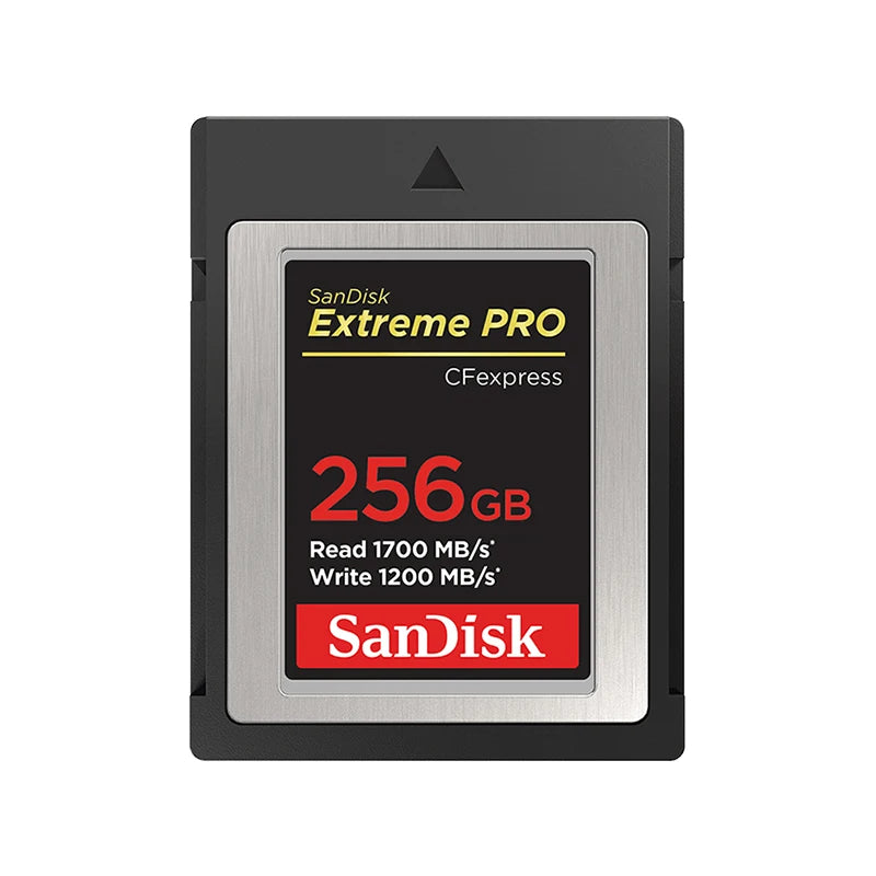 SanDisk Extreme Pro CFexpress Type B Card | RAW 4K | 64–512GB CFexpress Memory Card PRIMED 256GB