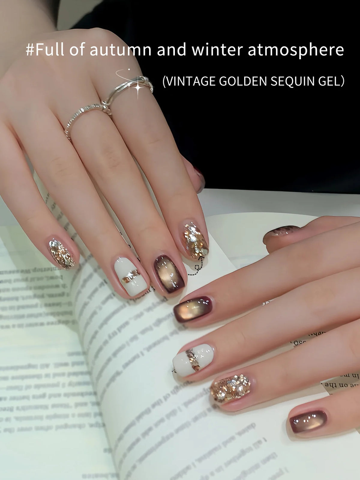 Luxury Gold Glitter Gel Nail Polish – Diamond Shimmer 5g