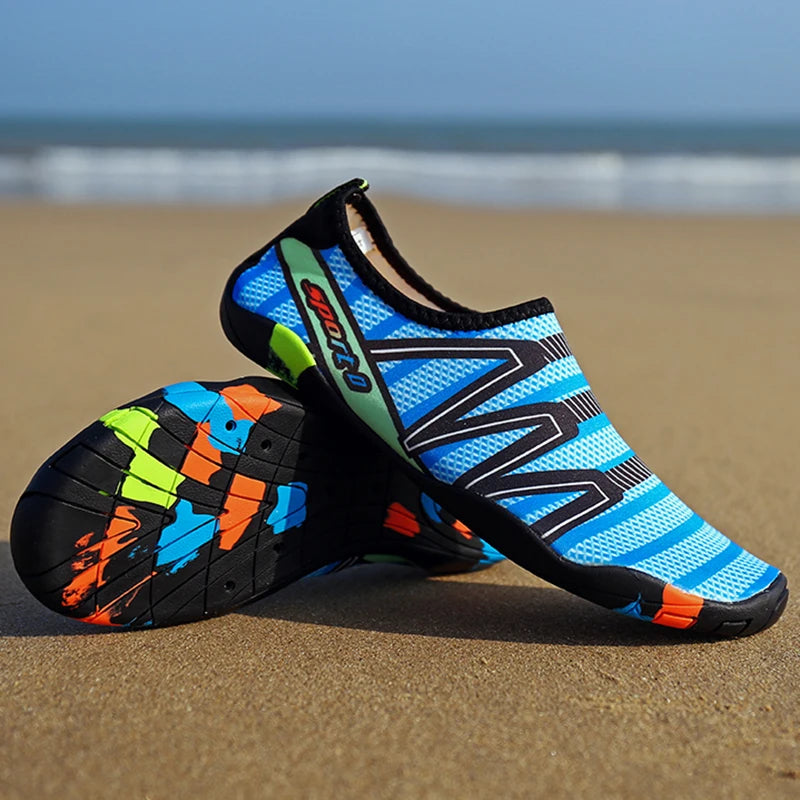 LETCOMFIT Quick-Dry Aqua Water Shoes – Beach & River Sneakers Aqua Water Shoes PRIMED