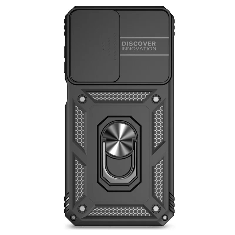 Slide Camera Lens Case Samsung Galaxy A Series Shockproof Phone Armor Case PRIMED