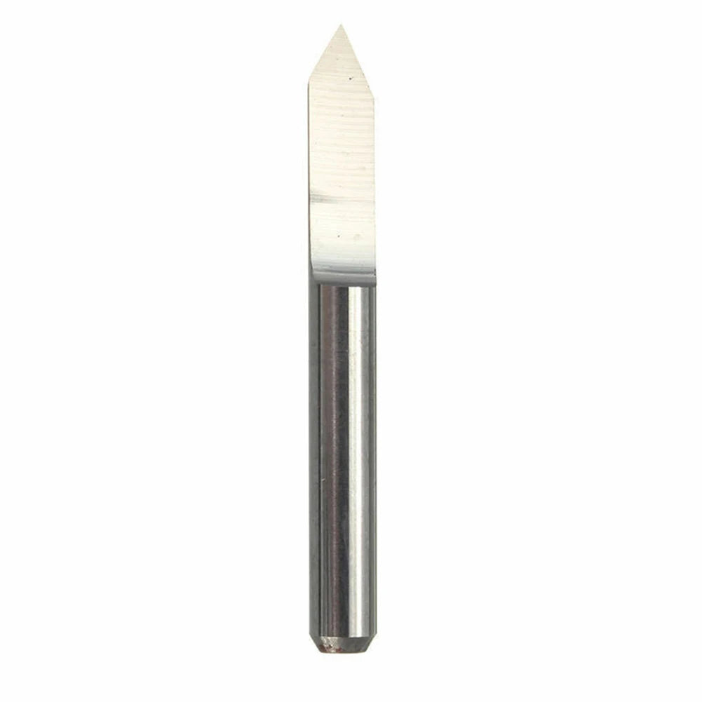 10-Pack Carbide CNC Engraving Bits 0.1mm 60° V-Shape PCB Router CNC Engraving Bits PRIMED