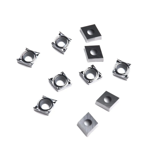 10 Pcs Carbide Turning Inserts CCGT060202-AK for Aluminum Carbide Turning Inserts PRIMED China Mainland