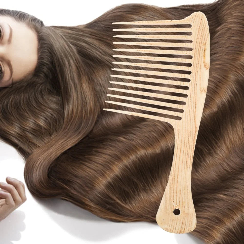 Wide Tooth Detangling Comb – Ergonomic Large PP Hair Comb