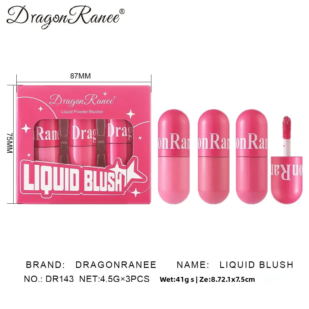 Dragon Ranee Liquid Blush Set – Waterproof, Long-Lasting Liquid Blush Set PRIMED