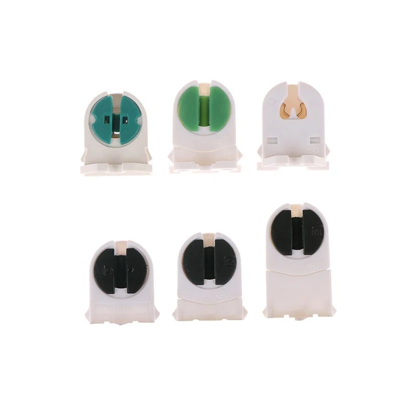 10-Pack T5 G5 Non-Shunted Lamp Socket for LED Fluorescent Tubes