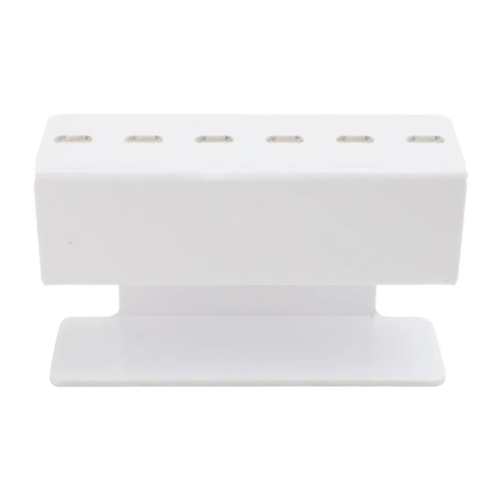 Acrylic Tweezer Holder Stand for Eyelash Extension Salon Tweezer Organizer Stand PRIMED White