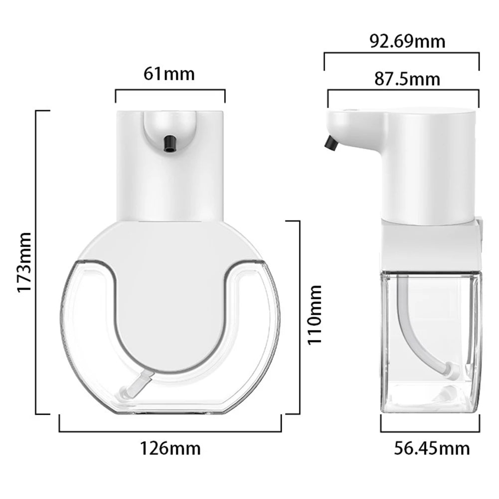 Wall Mounted Touchless Soap Dispenser | 4 Speed USB Rechargeable